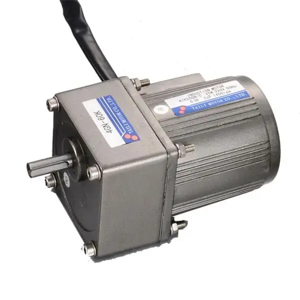 TAILI 4IK25GN-C 25W AC induction gear motor with 4GN60K gearbox ratio 60