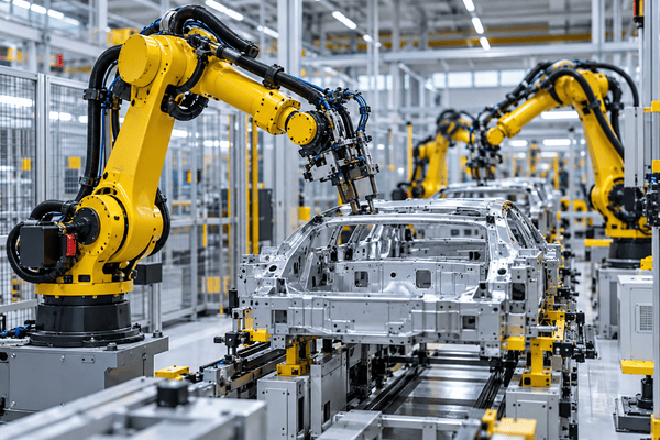 Gear motor application in industrial automation equipment