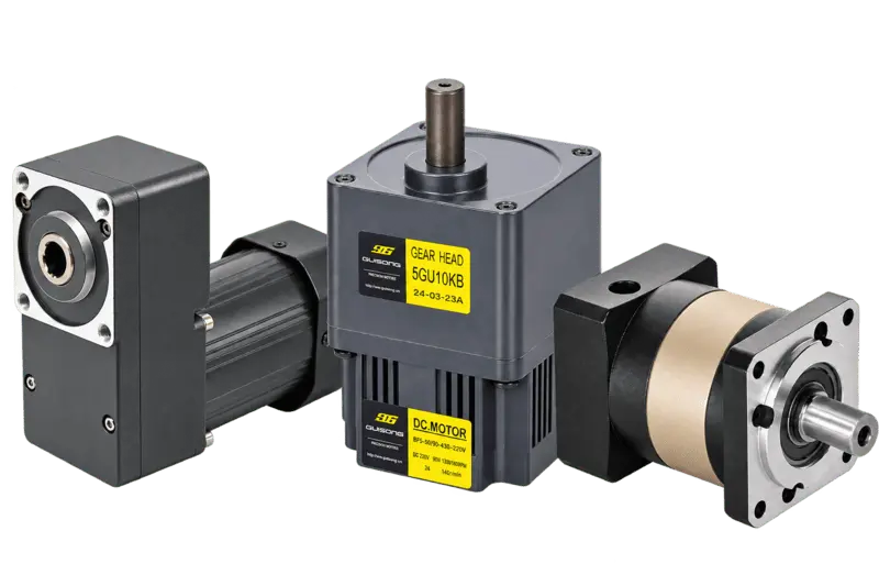 OUBANG motors and gearboxes product range