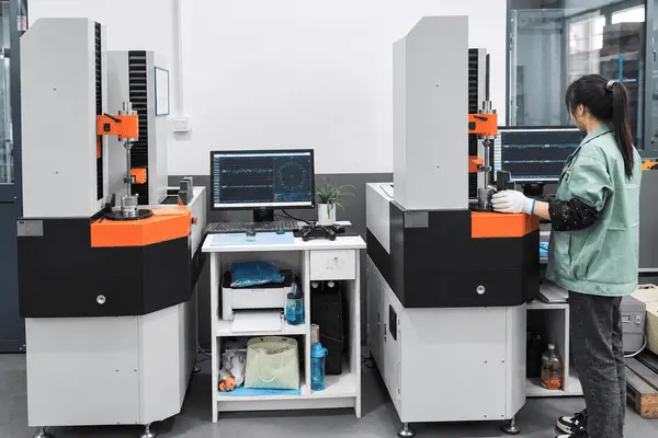 Gear measurement center for quality control at OUBANG MOTOR factory